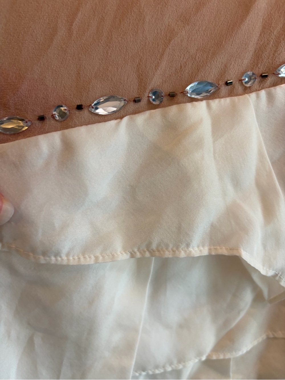 Tsumori Chisato Vintage Silk Ruffle Mini Dress - Picture 8 of 8